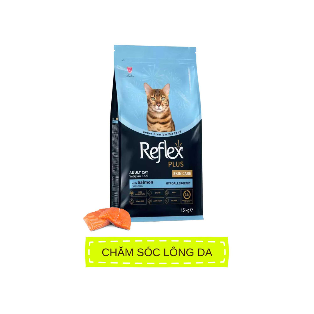 Hạt Reflex Plus Thổ Nhĩ Kỳ cho mèo mọi lứa tuổi, 1.5kg