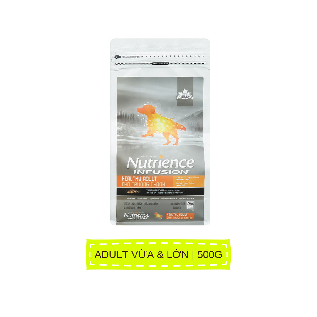 [500g - 2.27Kg] Hạt Nutrience Infusion Cho Chó Con, Chó Trưởng Thành
