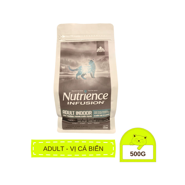 Hạt Nutrience Infusion Cho Mèo Con, Mèo Trưởng Thành 500g