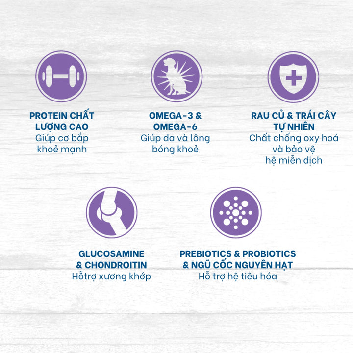 Hạt Nutrience Original Cho Chó Trưởng Thành Giống Vừa & Lớn - Thịt Cừu, Gạo Lứt & Rau Củ Trái Cây, 500g