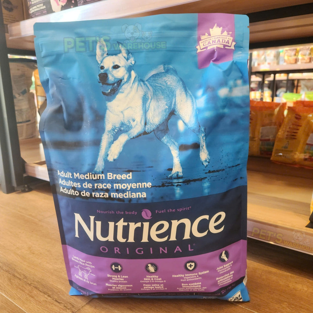 [5Kg] Hạt Nutrience Original Cho Chó Trưởng Thành Vừa & Lớn, Thịt Cừu & Gạo Lứt