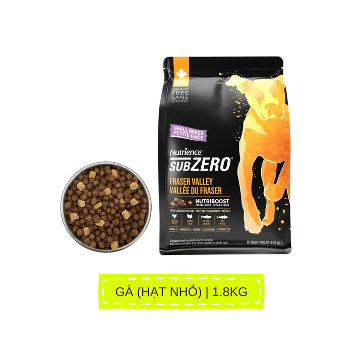 [500g - 1.8Kg] Hạt Nutrience Subzero Grain-free Cho Chó Mọi Lứa Tuổi