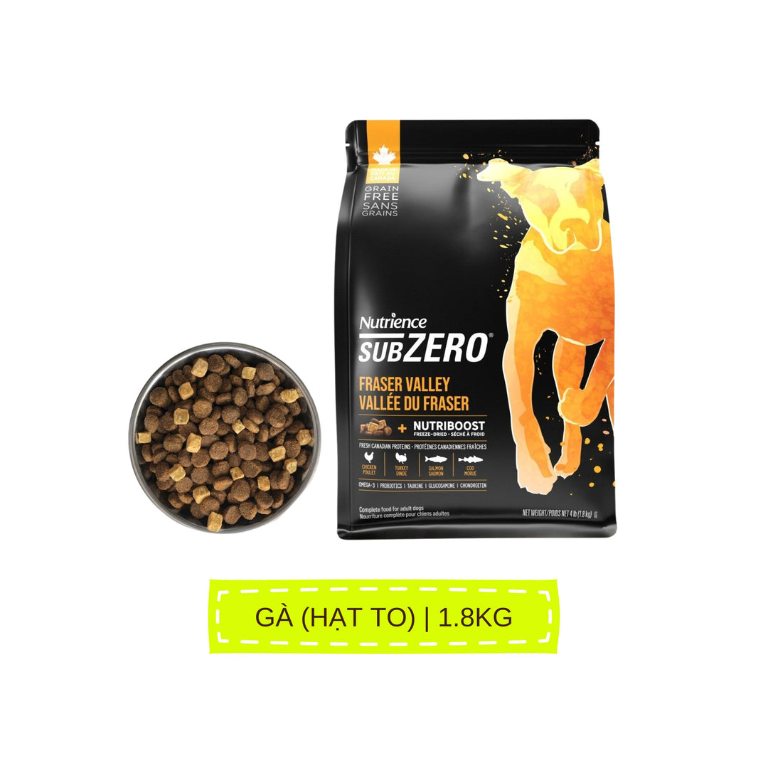 [500g - 1.8Kg] Hạt Nutrience Subzero Grain-free Cho Chó Mọi Lứa Tuổi