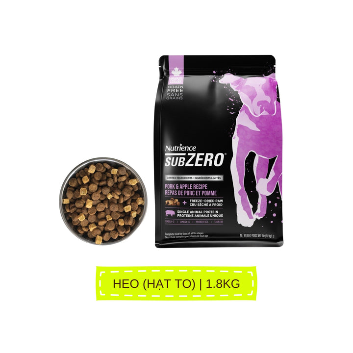 [500g - 1.8Kg] Hạt Nutrience Subzero Grain-free Cho Chó Mọi Lứa Tuổi