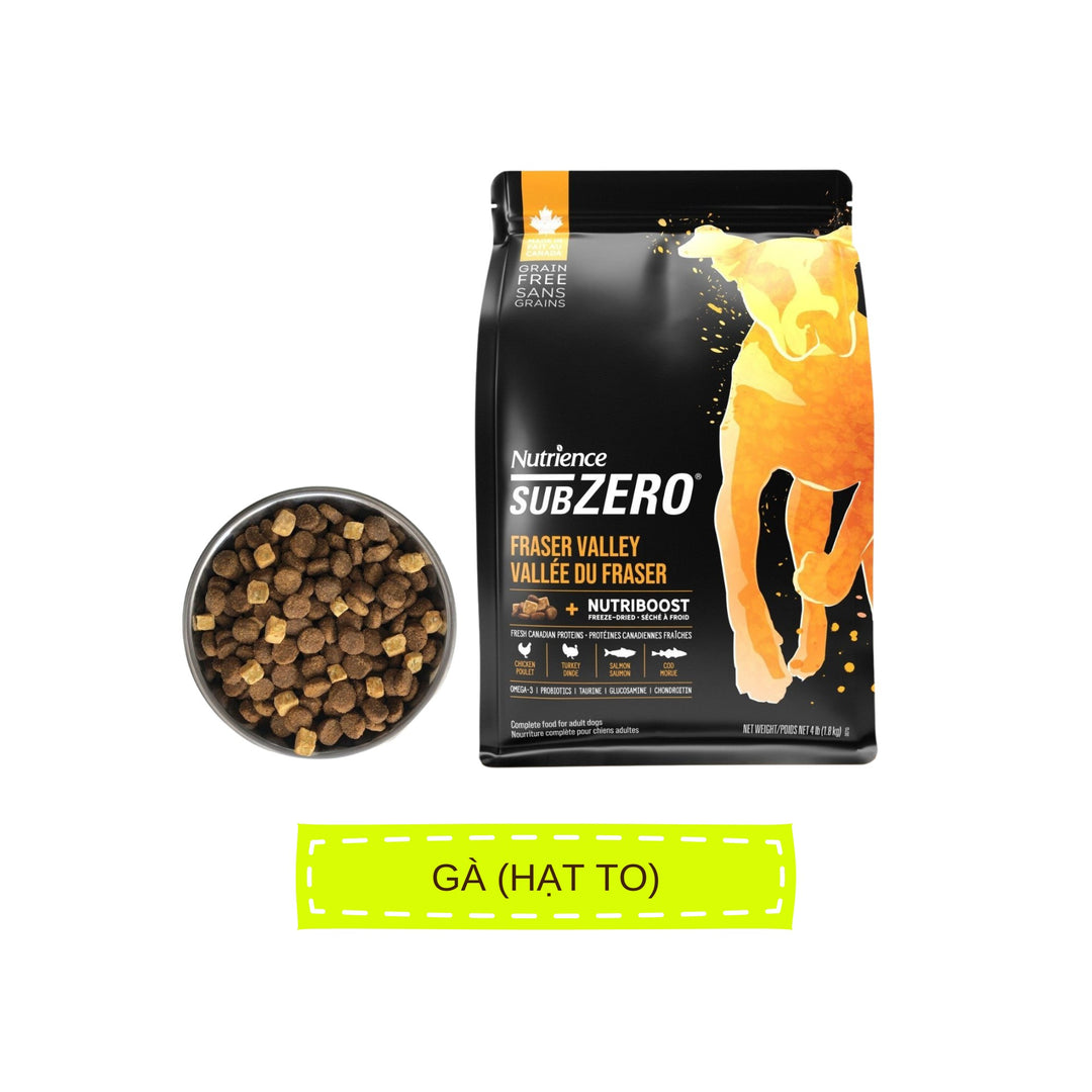 [4.5Kg] Hạt Nutrience Subzero Vị Gà Cho Chó Mọi Lứa Tuổi