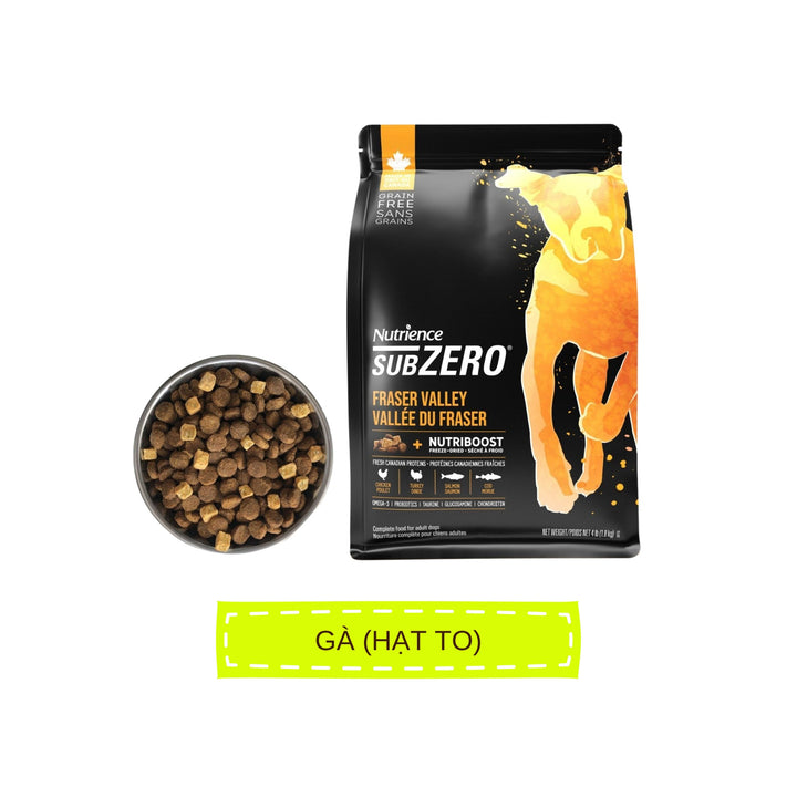 [4.5Kg] Hạt Nutrience Subzero Vị Gà Cho Chó Mọi Lứa Tuổi