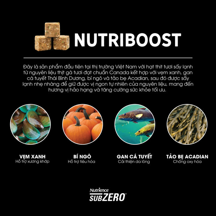 [500g - 1.8Kg] Hạt Nutrience Subzero Cho Mèo Mọi Lứa Tuổi