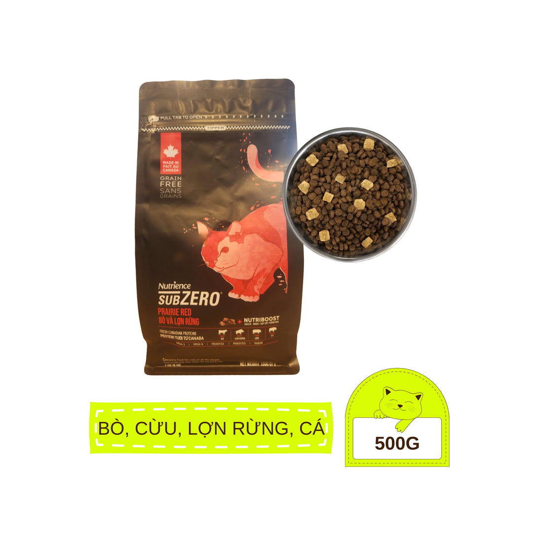[500g - 1.8Kg] Hạt Nutrience Subzero Cho Mèo Mọi Lứa Tuổi
