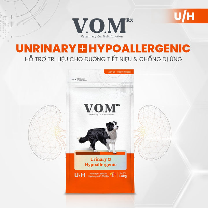 Hạt V.O.M Dinh Dưỡng Hỗ Trợ Đa Chức Năng Cho Chó, Túi 1.4Kg