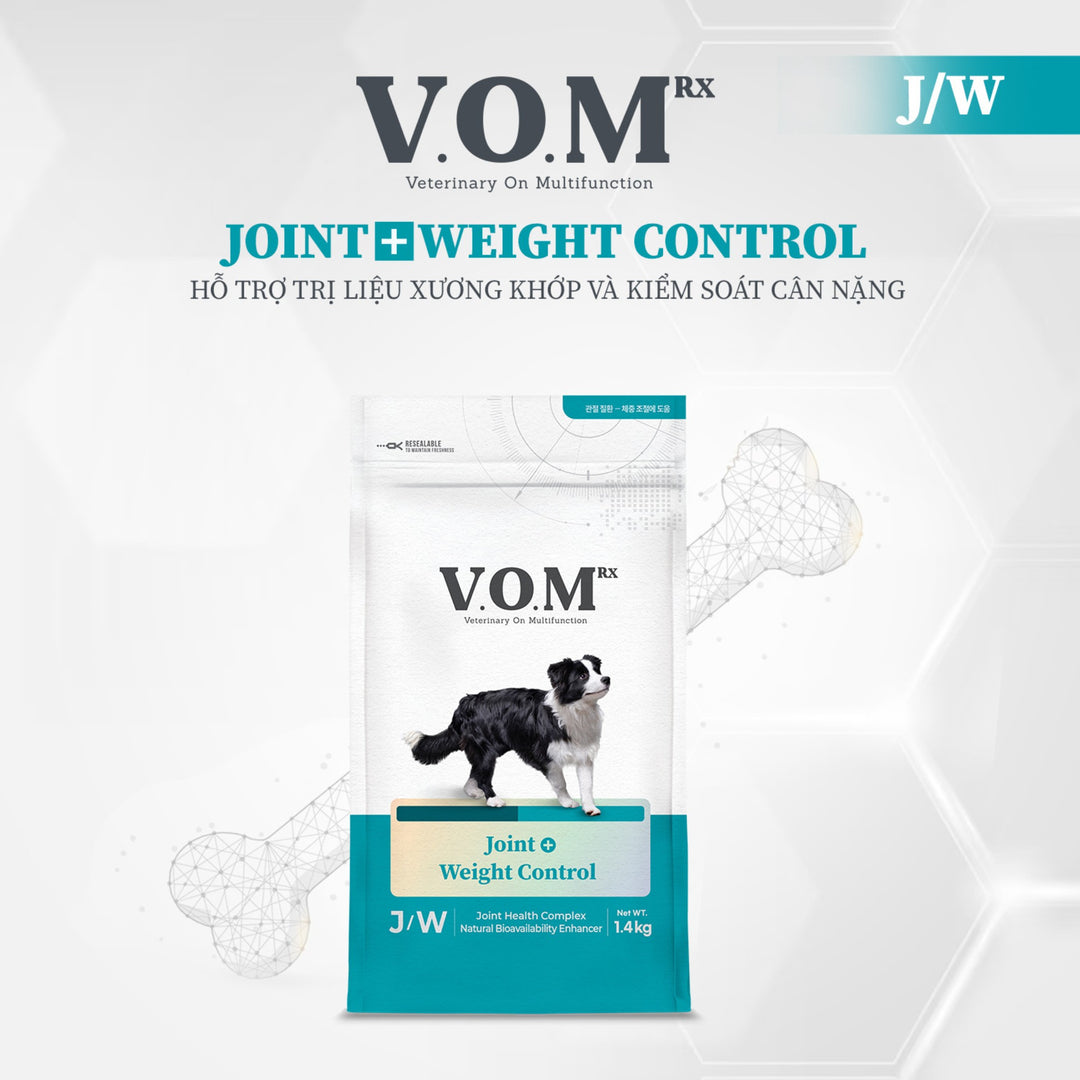 Hạt V.O.M Dinh Dưỡng Hỗ Trợ Đa Chức Năng Cho Chó, Túi 1.4Kg