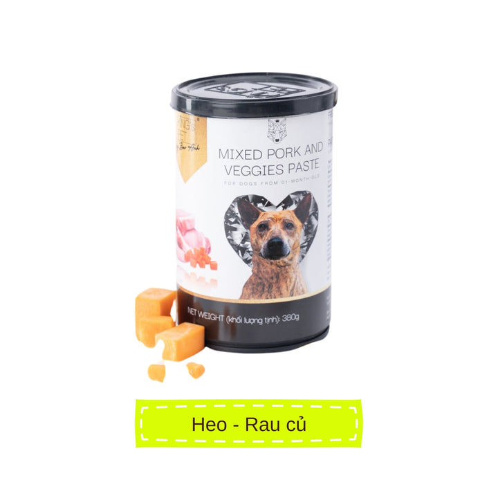 [Combo 24 lon] Pate King's Pet Chó Mèo Mọi Lứa Tuổi 380G