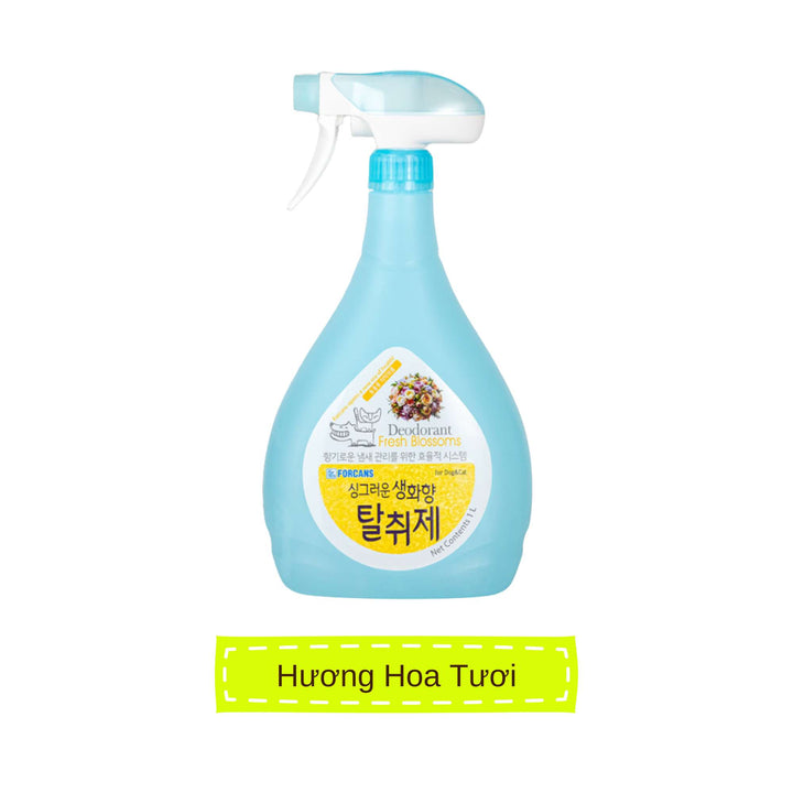 [1 Lít] Xịt Khử Khuẩn Forcans Chó Mèo