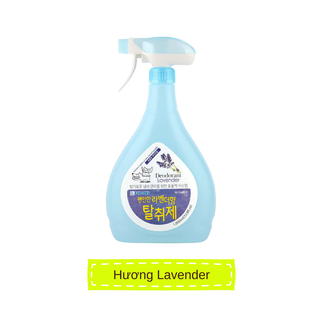 [1 Lít] Xịt Khử Khuẩn Forcans Chó Mèo