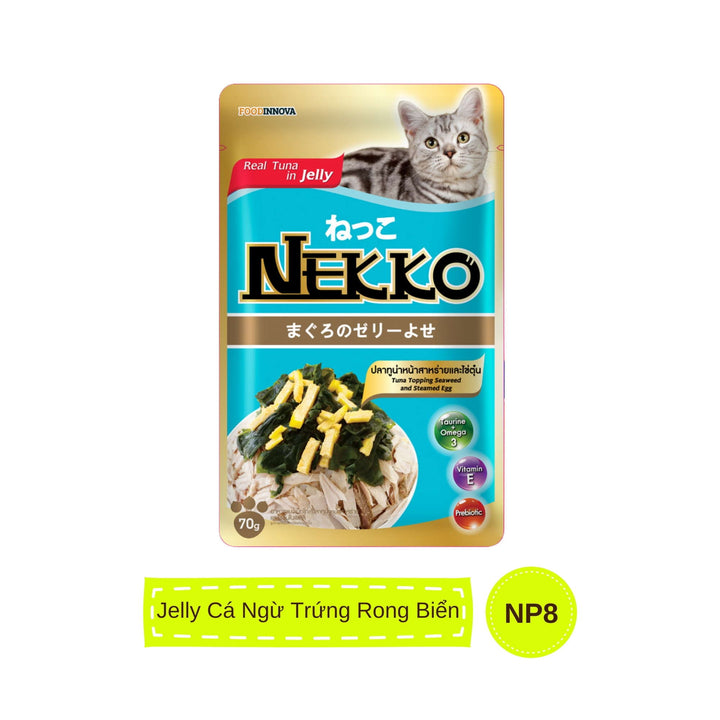 Pate mèo trưởng thành Nekko, Thái Lan, gói 70g | Pet's Warehouse