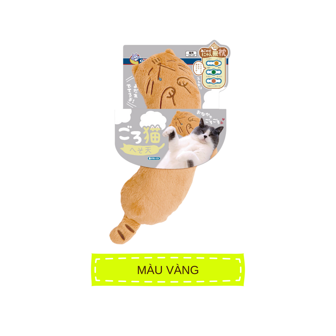 Gối Ôm Bằng Bông Hình Mèo CattyMan Cho Mèo, Mềm Mại & Dễ Thương