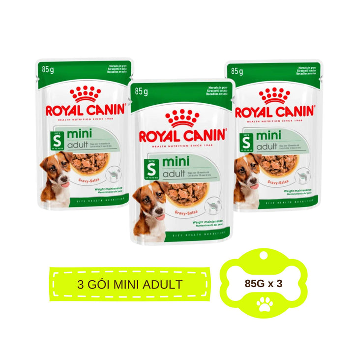 [Combo 3 - 12 Gói] Pate Royal Canin Cho Chó, Gói 85g