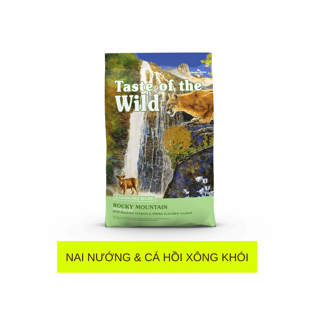[500G - 2KG] Hạt Cho Mèo Taste of the Wild Các Loại, Chọn Vị Theo Nhu Cầu Boss