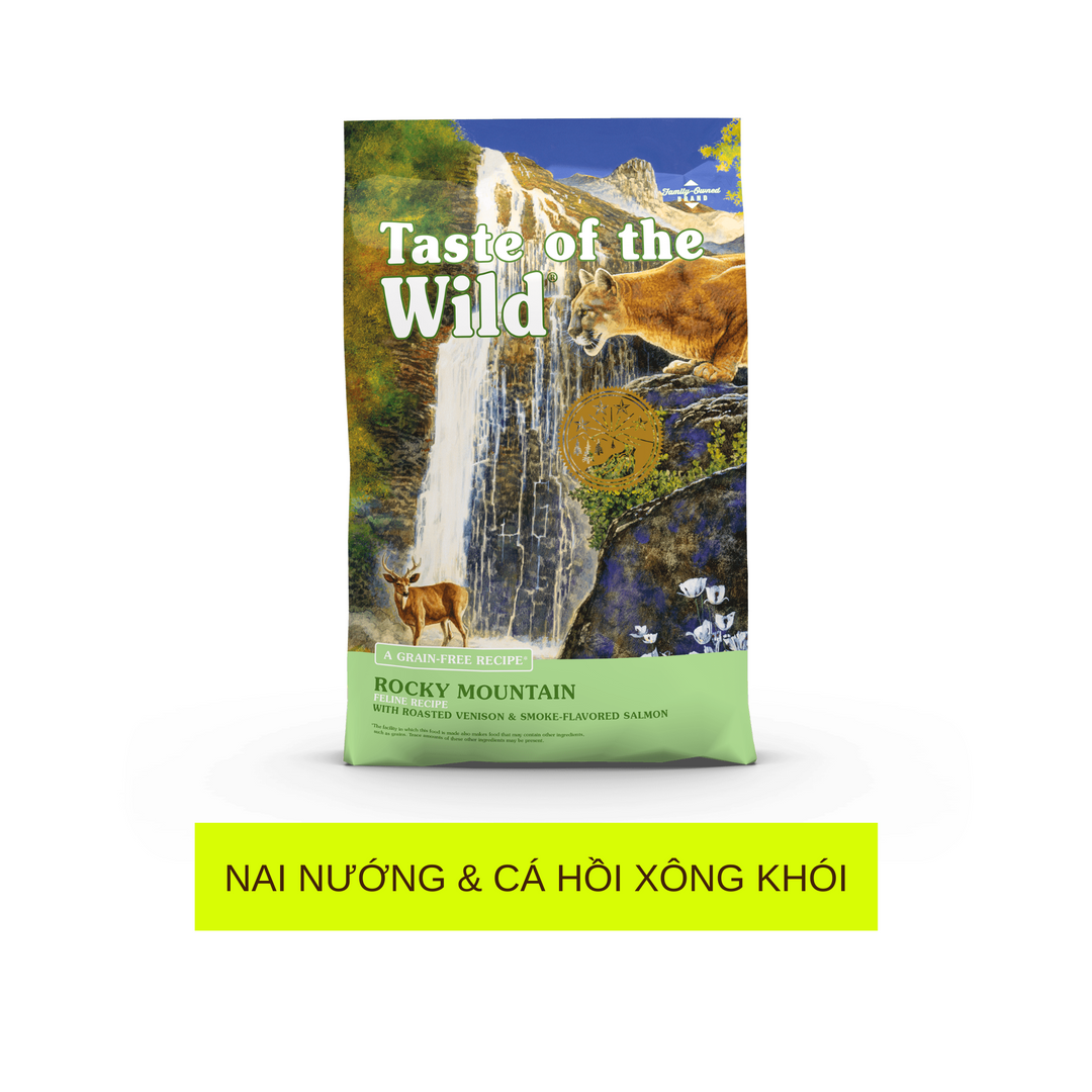 [6.6KG] Hạt Cho Mèo Taste of the Wild Các Loại, Chọn Vị Theo Nhu Cầu Boss