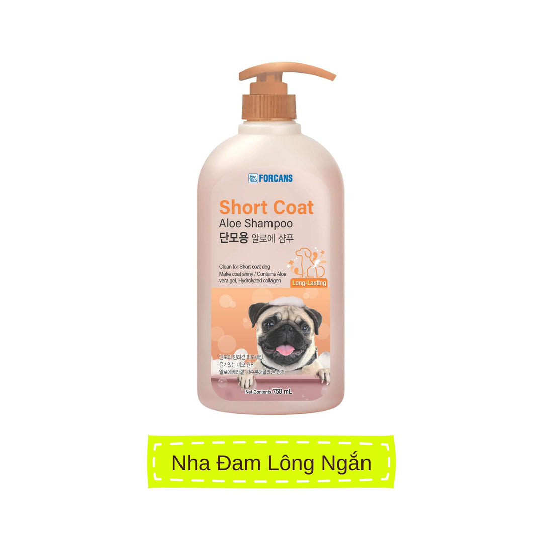 [750ML] Sữa Tắm Forcans Hàn Quốc Chó Mèo