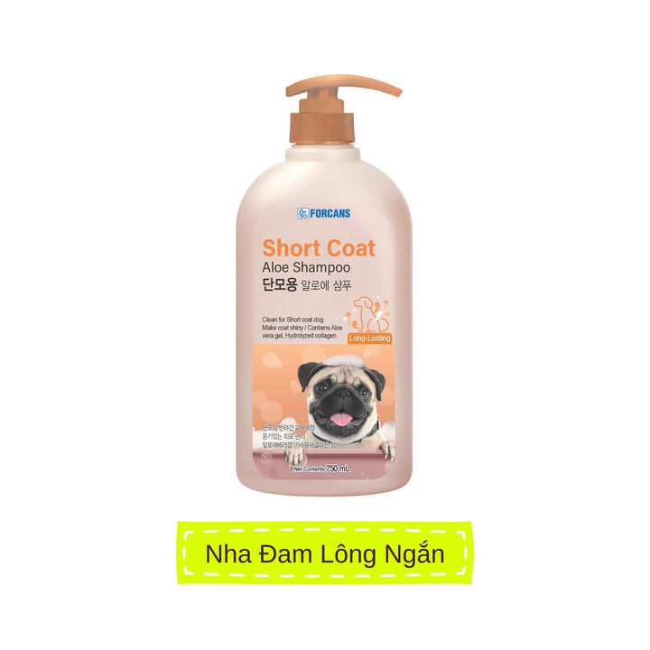 [750ML] Sữa Tắm Forcans Hàn Quốc Chó Mèo