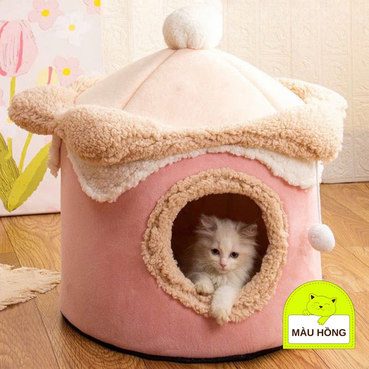 Ổ Nệm Nằm Cho Mèo Siêu Êm