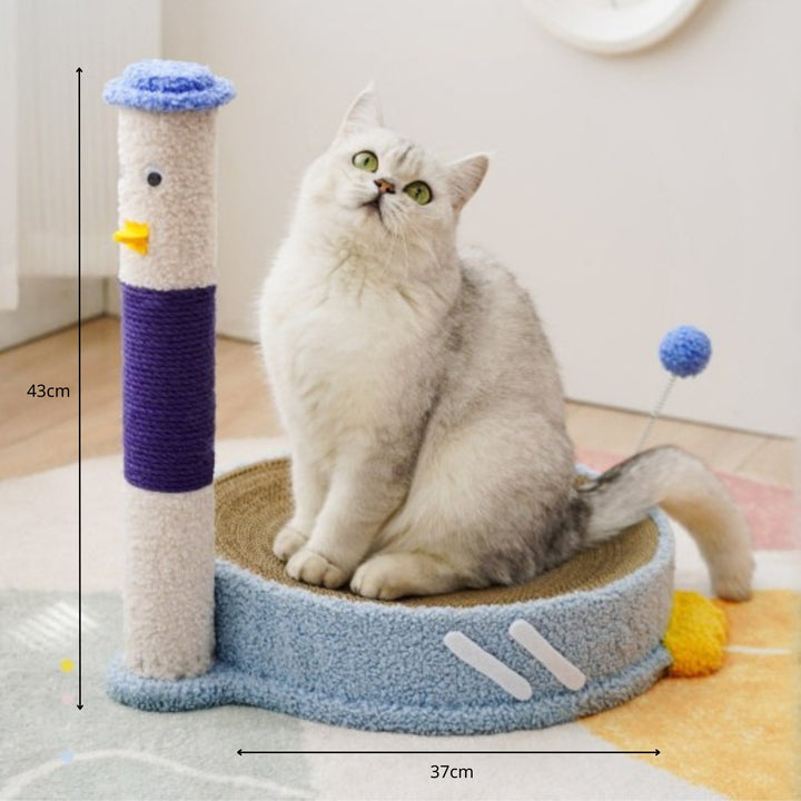 Ổ Cào Móng Ổ Nằm 2in1 Cho Mèo