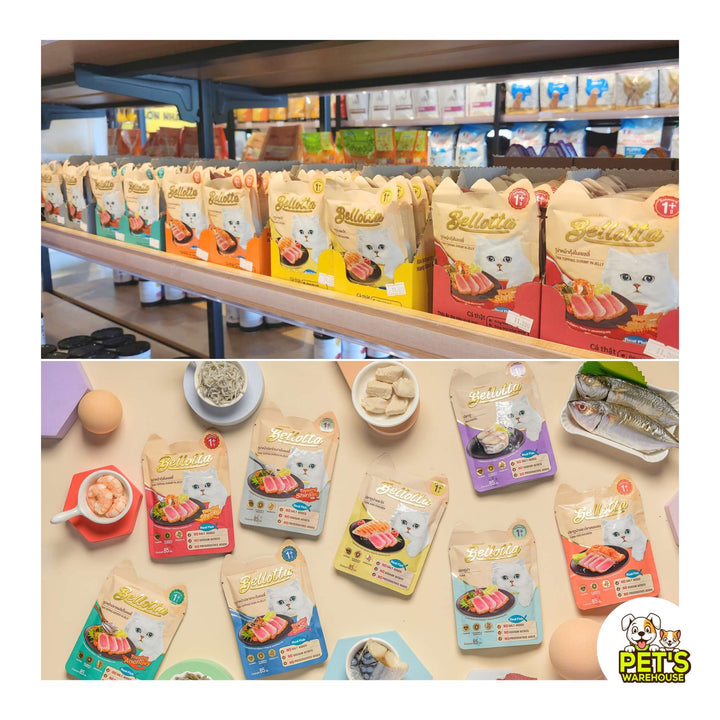Pate Bellotta Cá Ngừ Mix Đầy Đủ Vị Cho Mèo Trưởng Thành, Gói 85g
