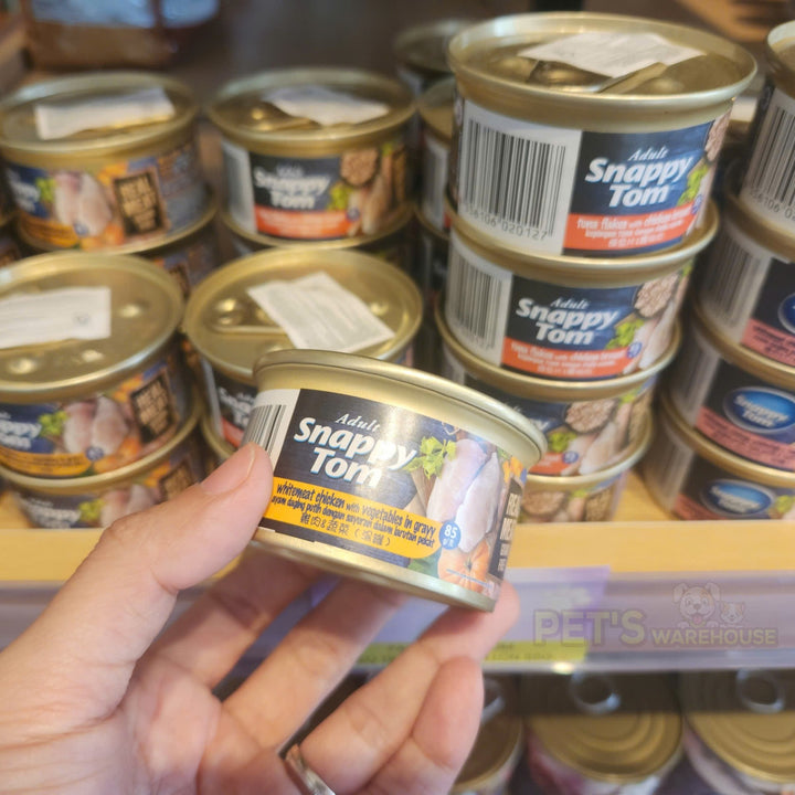Pate Snappy Tom Premium Cho Mèo Trưởng Thành, Lon 85g