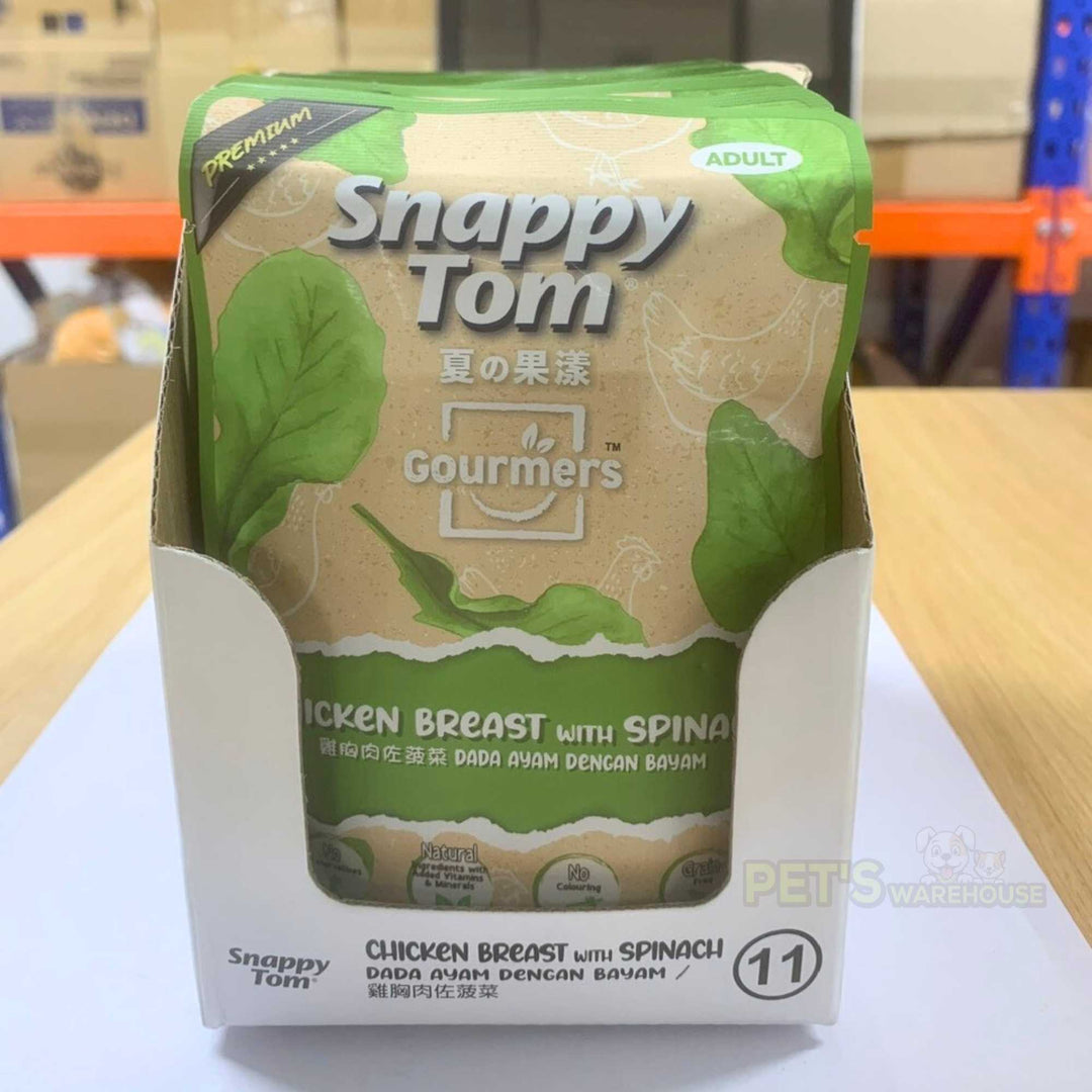 Pate Trái Cây Snappy Tom Cho Mèo, Hương Vị Mới, Gói 70g