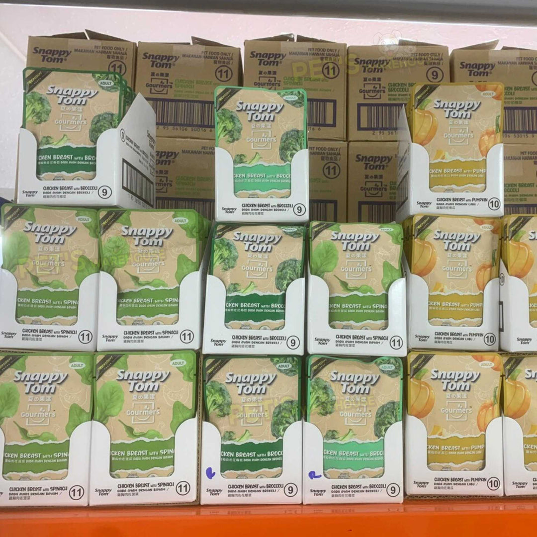 [Combo 24 Gói] Pate Snappy Tom Cho Mèo, Gourmers Series, Phiên Bản Trái Cây Mới, Gói 70g
