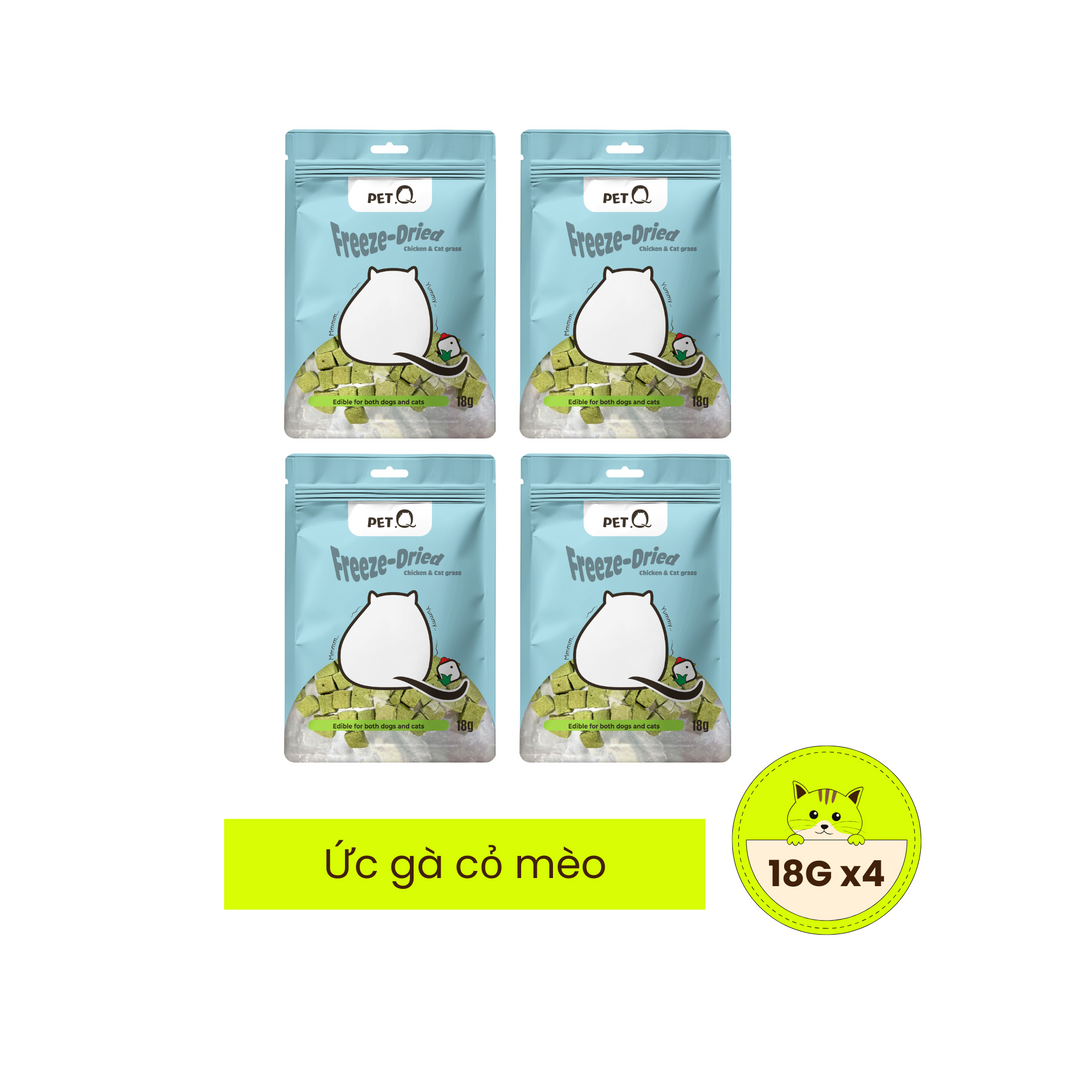 [12G-20G] Snack Đông Khô Cho Chó Mèo PetQ