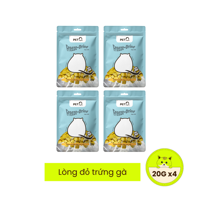 [12G-20G] Snack Đông Khô Cho Chó Mèo PetQ