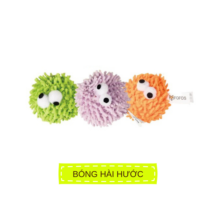 Đồ Chơi Fofos Banh Tròn Nhiều Hình Chó Mèo