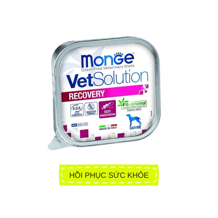 Pate Chó Monge Vet Solution Hỗ Trợ Chăm Sóc Sức Khỏe, Hộp 150g