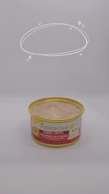 Pate Aatas Daily Defence, hỗ trợ chức năng cho mèo, lon 80g