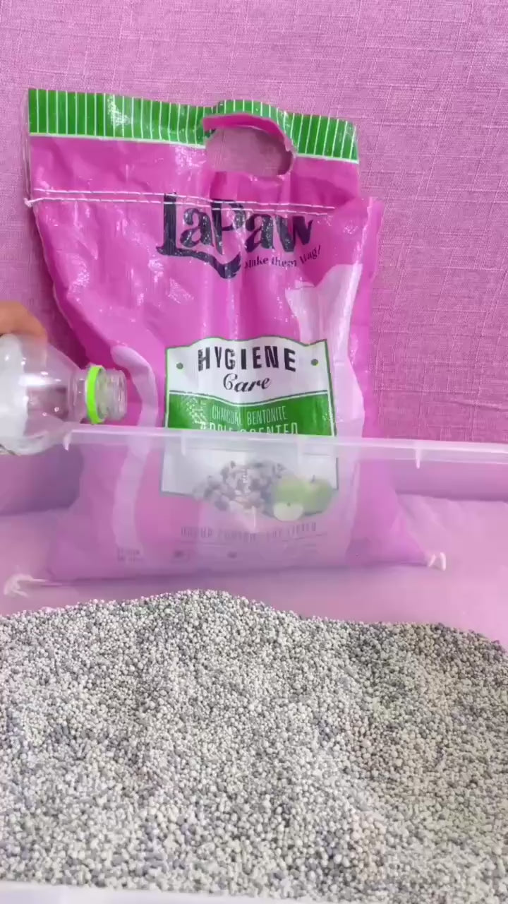 Cát Vệ Sinh Cho Mèo LaPaw Than Hoạt Tính, Siêu Vón Cục, Khử Mùi Tốt, Thơm Lâu, Ít Bụi, Bao 8L/20L