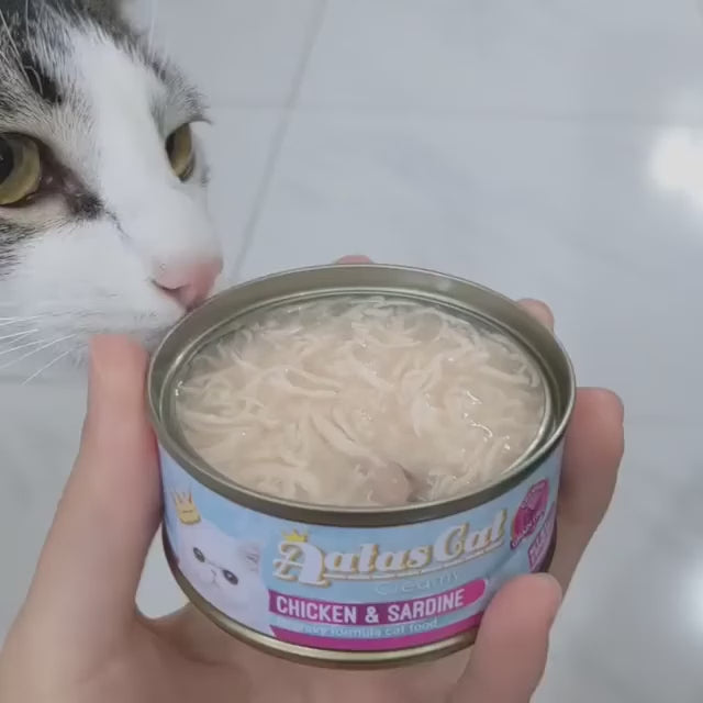 Pate Aatas cho mèo mọi lứa tuổi, lon 80g | Pet's Warehouse
