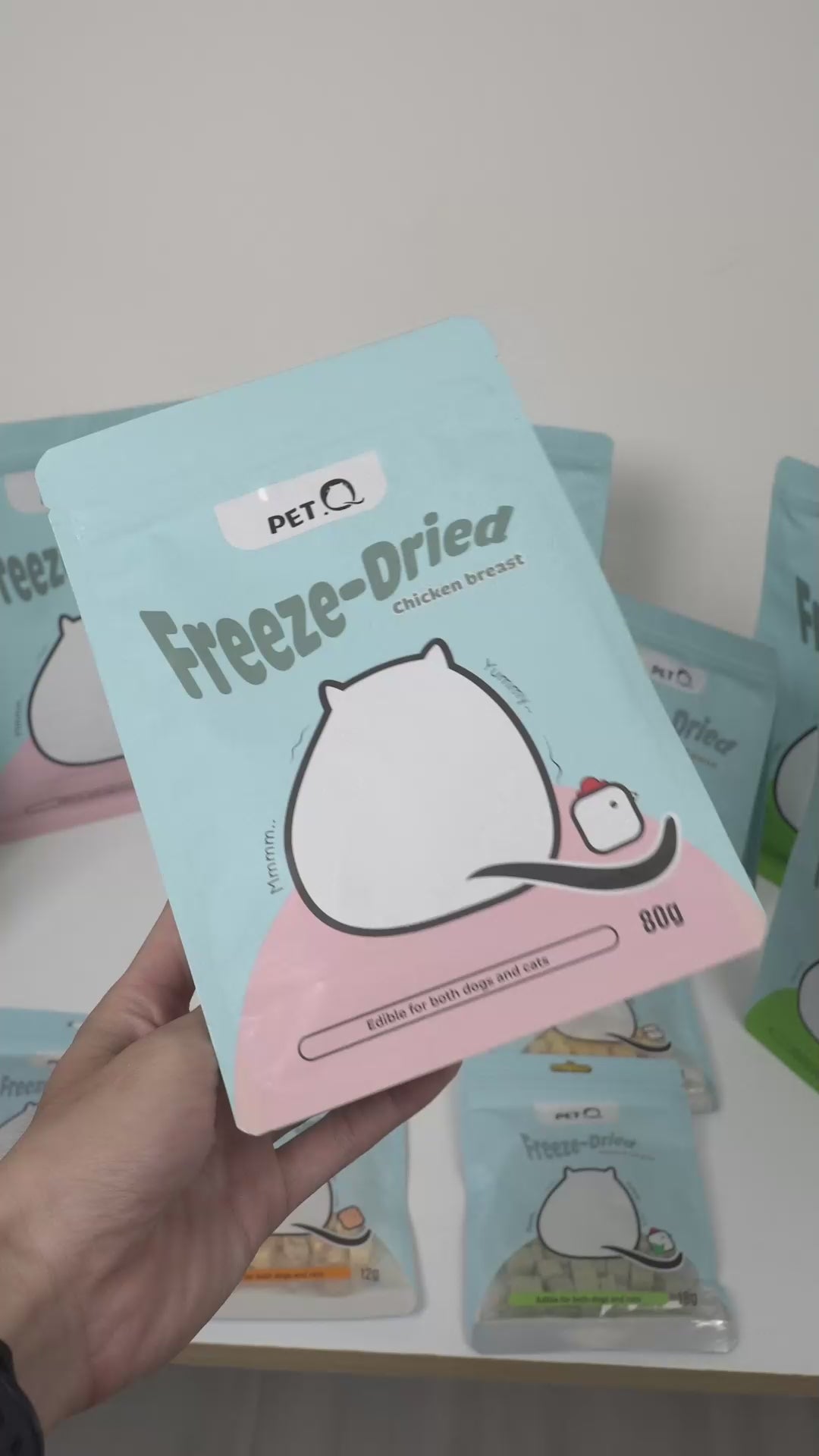 [12G-20G] Snack Đông Khô Cho Chó Mèo PetQ