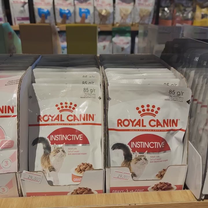 [Combo 3 - 12 Gói] Gói Pate Mèo Trưởng Thành Royal Canin Instinctive Gravy, Gói 85g