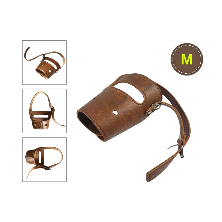 Rọ Mõm Cho Chó, Chống Cắn & Sủa, Da Mềm Thoải Mái, Chắn Chắn, Nhiều Size Cho Chó Nhỏ - Vừa - Lớn