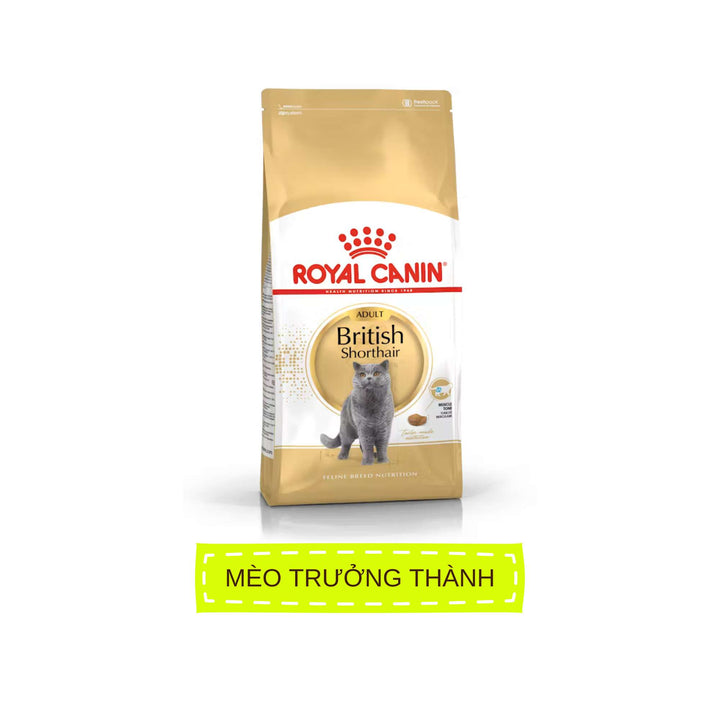 Hạt Cho Mèo Anh Lông Ngắn Royal Canin British Shorthair, Túi 2Kg