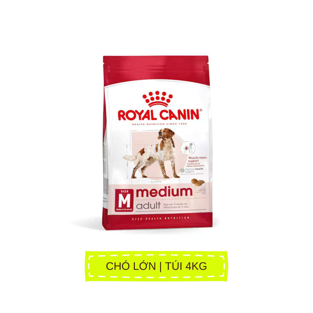 [1KG-4KG] Hạt Royal Canin Medium Chó | Pet's Warehouse