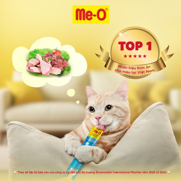 [Hộp 100 Tuýp] Súp Thưởng Me-o Mix Vị