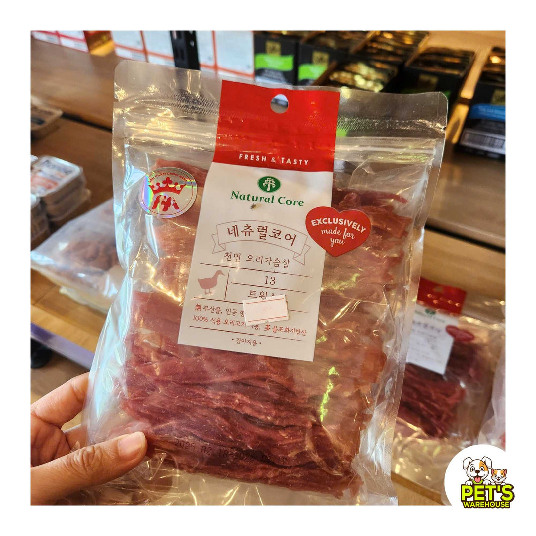 Snack Natural Core Thịt Gà / Vịt Sấy Cứng & Sấy Mềm Cho Chó, 180g