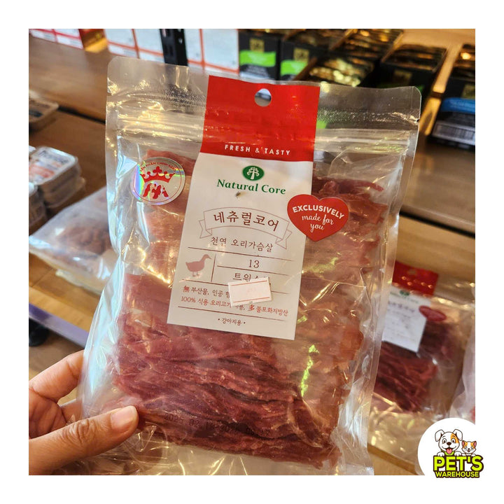 Snack Natural Core Thịt Gà / Vịt Sấy Cứng & Sấy Mềm Cho Chó, 180g