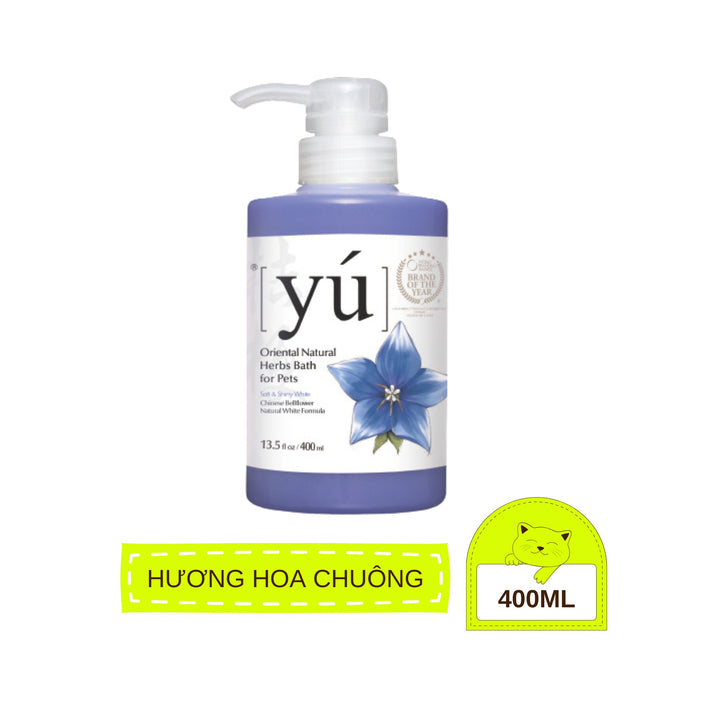 [250ml - 400ml] Sữa Tắm Yú Siêu Thơm Cho Chó Mèo, Thảo Dược Thiên Nhiên Dịu Nhẹ, Đủ Mùi Hương