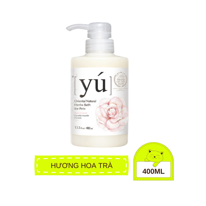 [250ml - 400ml] Sữa Tắm Yú Siêu Thơm Cho Chó Mèo, Thảo Dược Thiên Nhiên Dịu Nhẹ, Đủ Mùi Hương
