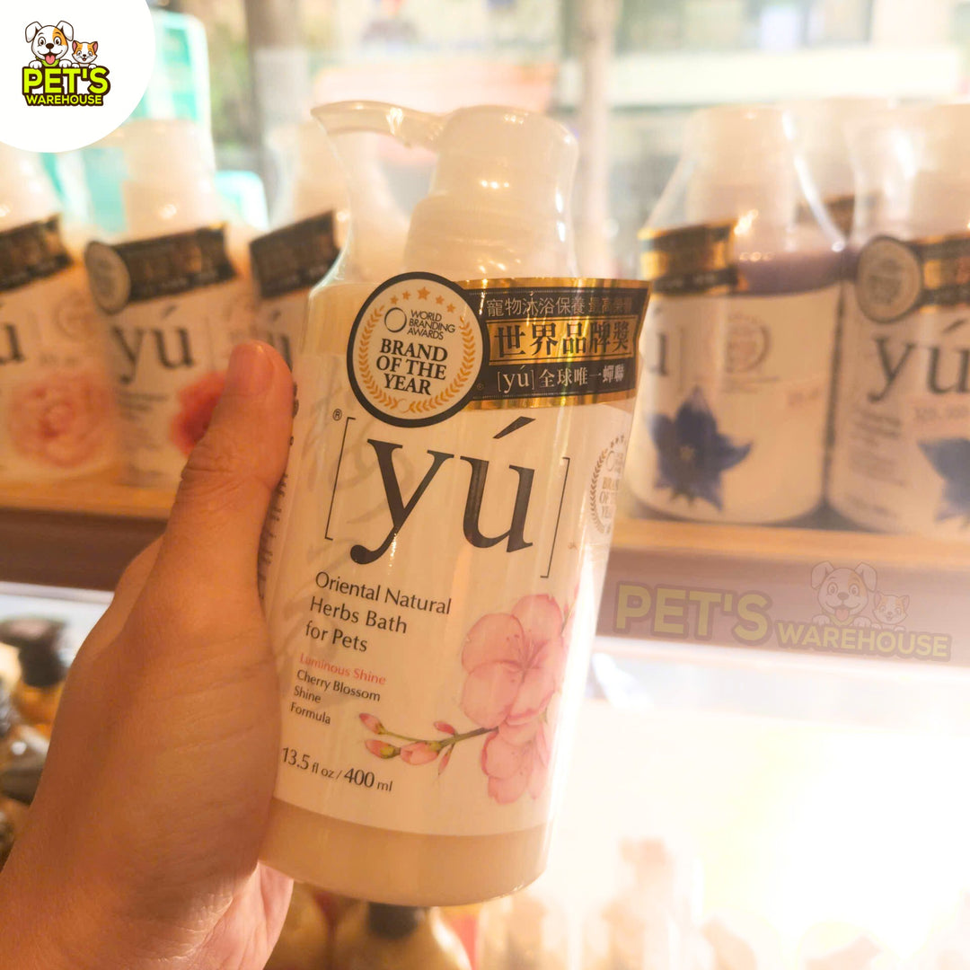 [250ml - 400ml] Sữa Tắm Yú Siêu Thơm Cho Chó Mèo, Thảo Dược Thiên Nhiên Dịu Nhẹ, Đủ Mùi Hương