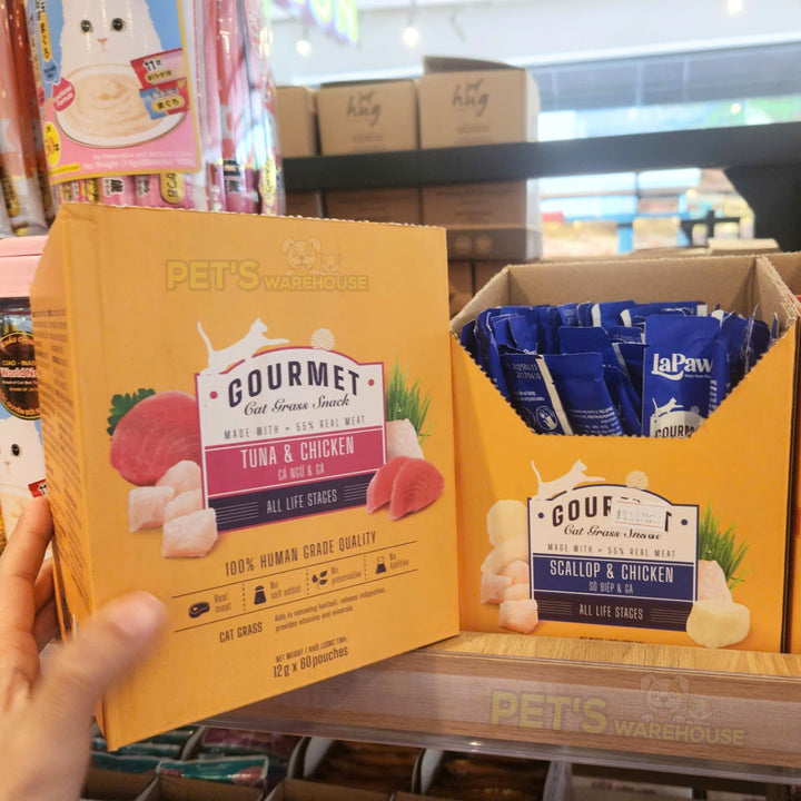 [Combo 5 - 10 - 15 Tuýp] Súp Thưởng LaPaw Gourmet Cho Mèo Mọi Lứa Tuổi, Tuýp 12g
