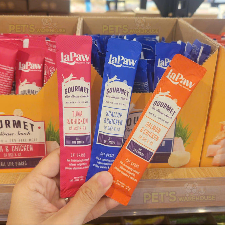 [Combo 5 - 10 - 15 Tuýp] Súp Thưởng LaPaw Gourmet Cho Mèo Mọi Lứa Tuổi, Tuýp 12g